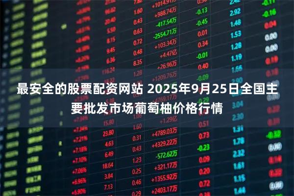 最安全的股票配资网站 2025年9月25日全国主要批发市场葡萄柚价格行情